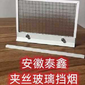 固定刚性挡烟垂壁（防火玻璃）